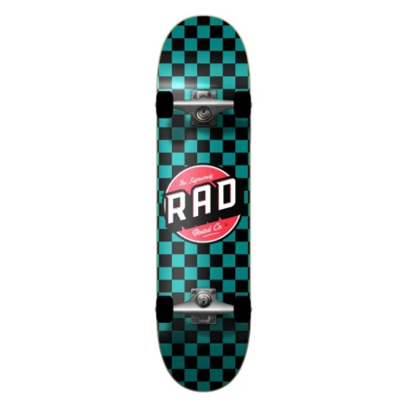 Τροχοσανίδα Checkers 2 Dude Crew, Black/Teal, 7.25 ίντσες