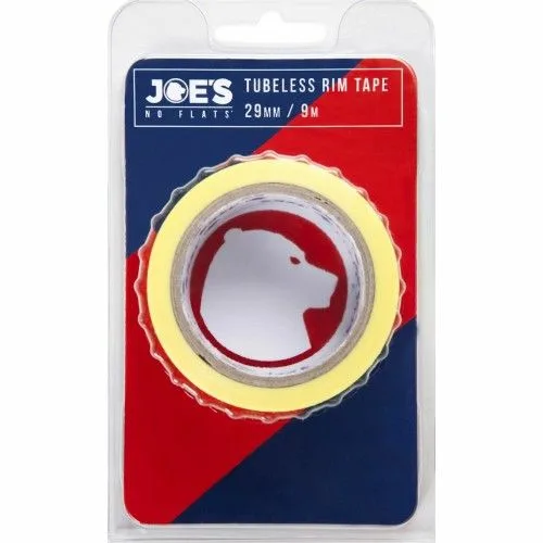 Joe's Tubeless Yellow Rim Tape 9m x 33 mm
