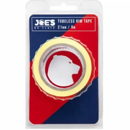 Joe's Tubeless Yellow Rim Tape 9m x 21 mm