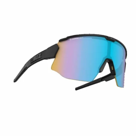 BLIZ BREEZE MATT BLACK NANO NORDIC ORANGE WITH BLUE