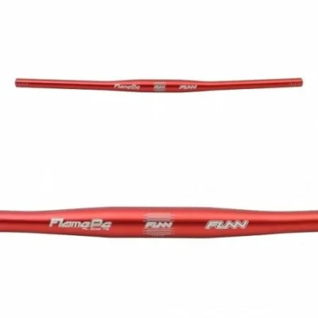 Τιμόνι Funn FLAME PG 31.8MM Rise 0mm x 710mm x 9° Back - Red
