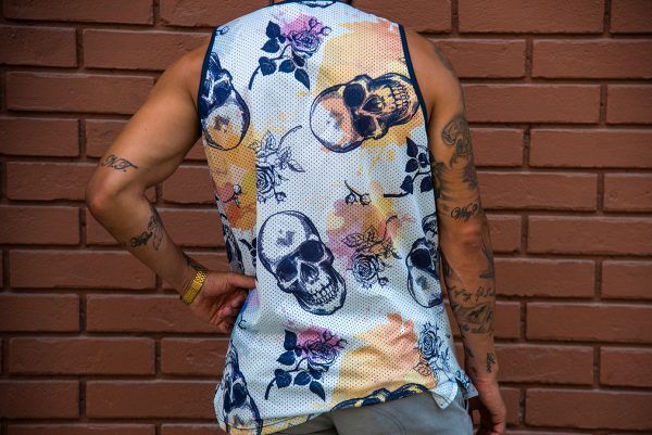 AirLite Tank Top Skulls