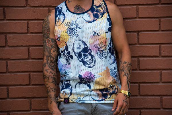 AirLite Tank Top Skulls