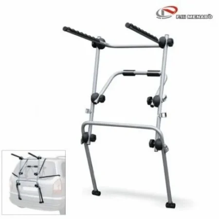 Menabo Main Σχάρα αυτοκινήτου 3 ποδηλάτων κατάλληλη και για Τζίπ (Αυτοκίνητα που έχουν της ρεζέρβα στην πίσω πόρτα)