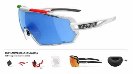 ΓΥΑΛΙΑ SALICE 020ITA WHITE-ITA ΜΕ ΦΑΚΟΥΣ Hydro Rainbow blue + ΔΩΡΟ Extra Φακοί