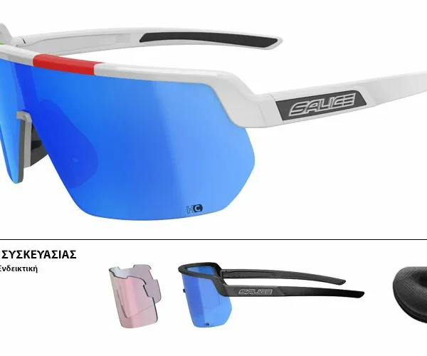 ΓΥΑΛΙΑ SALICE 023ITA WHITE-ITA ΜΕ ΦΑΚΟΥΣ Mirror Hydro blue + ΔΩΡΟ Extra Φακοί