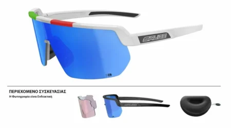 ΓΥΑΛΙΑ SALICE 023ITA WHITE-ITA ΜΕ ΦΑΚΟΥΣ Mirror Hydro blue + ΔΩΡΟ Extra Φακοί