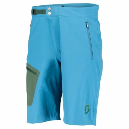 SCOTT EXPLORAIR LIGHT MEN'S SHORTS Nile blue - Smoked green