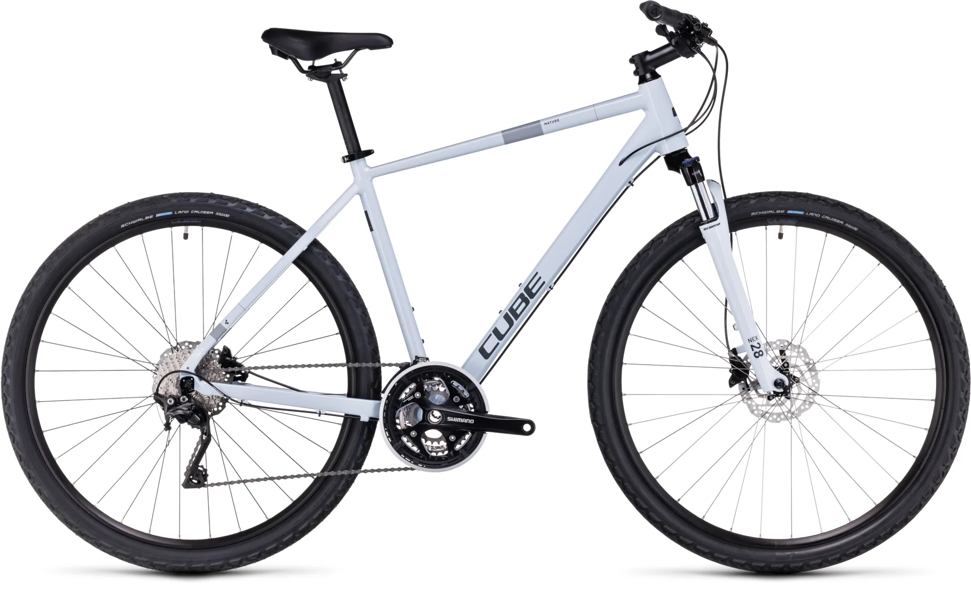 Ποδήλατο Φίτνες Cube Nature Pro Frostwhite 'n' Grey - 2023