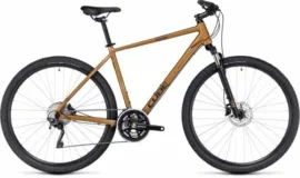 Ποδήλατο Φίτνες Cube Nature Pro Gold 'n' Black - 2023
