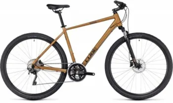 Ποδήλατο Φίτνες Cube Nature Pro Gold 'n' Black - 2023