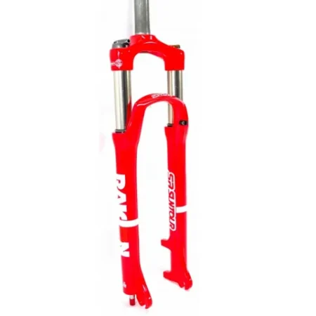 SR SUNTOUR FORK RAIDON 29" RL 100MM DISC QR9MM 1 1/8 RSLO RED