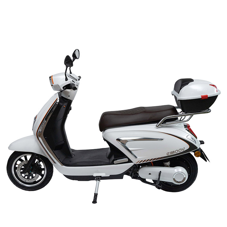 ΗΛΕΚΤΡΙΚΟ Μηχανάκι SCOOTER emoov "EGO" ΛΕΥΚΟ 3000W 72V40Ah