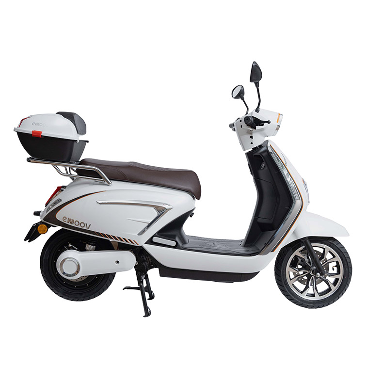 ΗΛΕΚΤΡΙΚΟ Μηχανάκι SCOOTER emoov "EGO" ΛΕΥΚΟ 3000W 72V40Ah
