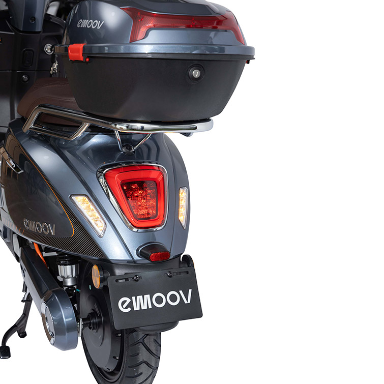 ΗΛΕΚΤΡΙΚΟ Μηχανάκι SCOOTER emoov "EGO" ΓΚΡΙ 3000W 72V40