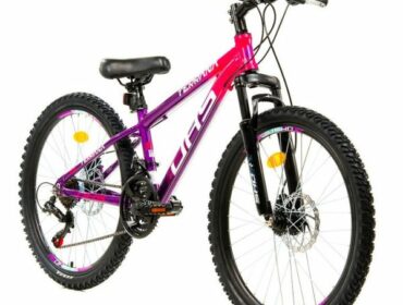 Ποδήλατο DHS TERRANA 24” 18 ταχύτητες και Μηχανικά Δισκόφρενα Ροζ