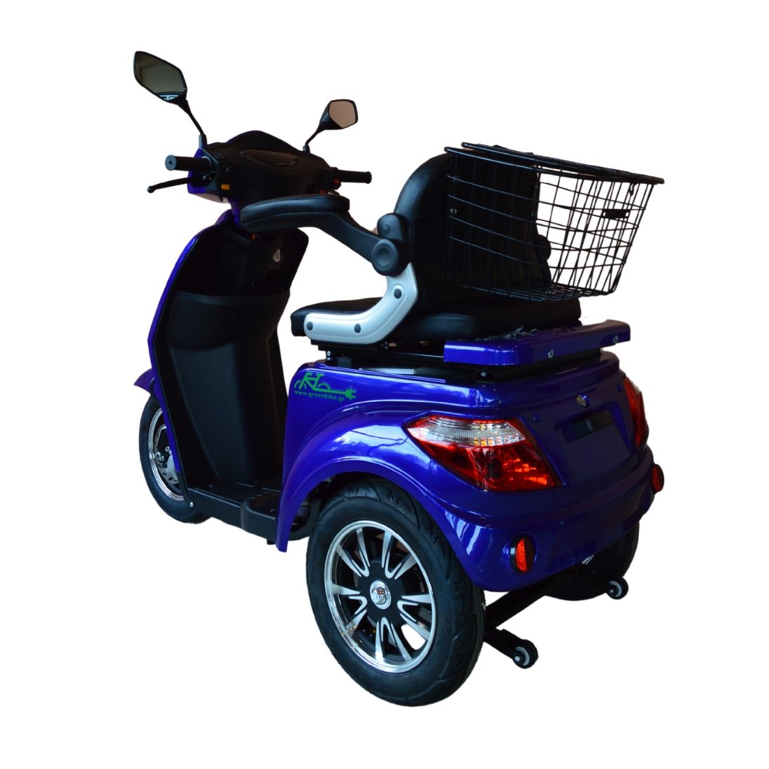 Ηλεκτρικό Μηχανάκι Τρίκυκλο Λιθίου LINA Μπλε