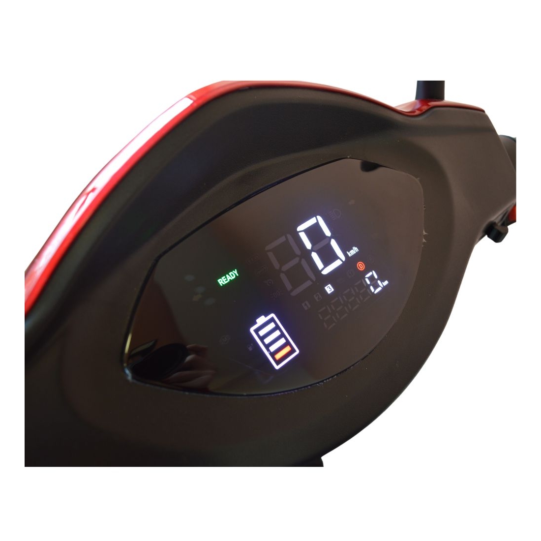 Ηλεκτρικό Μηχανάκι Τρίκυκλο Μολύβδου LINA Κόκκινο