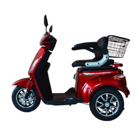 Ηλεκτρικό Μηχανάκι Τρίκυκλο Λιθίου LINA Κόκκινο