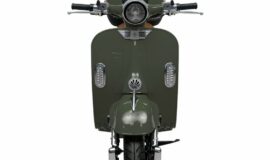 Ηλεκτρικό Μηχανάκι VINTAGE SCOOTER BOLOGNIA EV4000 Λαδί Γυαλιστερό 4500W