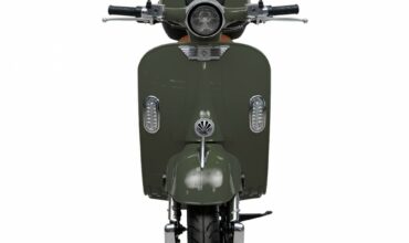 Ηλεκτρικό Μηχανάκι VINTAGE SCOOTER BOLOGNIA EV4000 Λαδί Γυαλιστερό 4500W