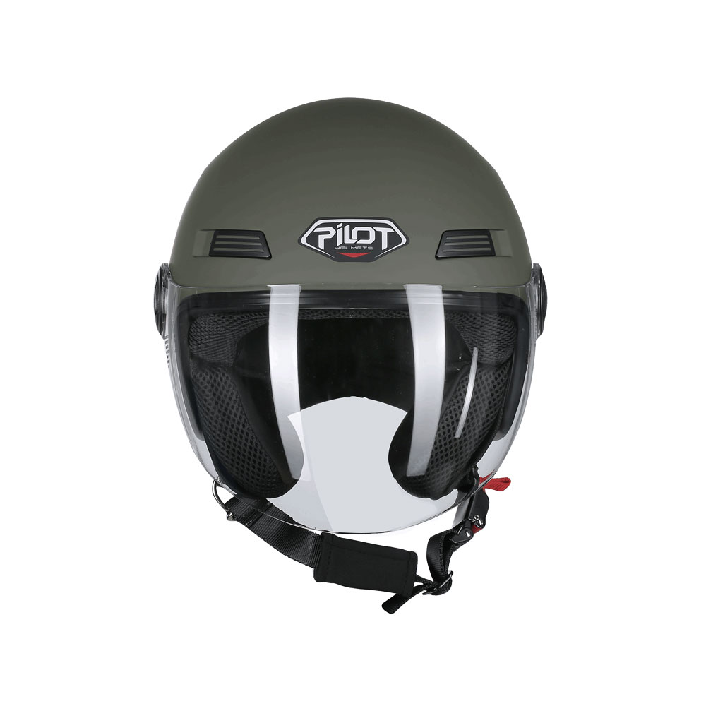 Κράνος PILOT FAZER ECE 22.06 ΠΡΑΣΙΝΟ ΜΑΤ