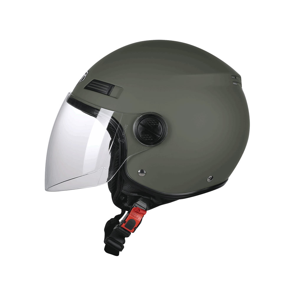 Κράνος PILOT FAZER ECE 22.06 ΠΡΑΣΙΝΟ ΜΑΤ