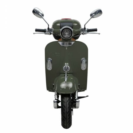 Ηλεκτρικό Μηχανάκι VINTAGE SCOOTER BOLOGNIA EV4000 Λαδί Γυαλιστερό 4500W