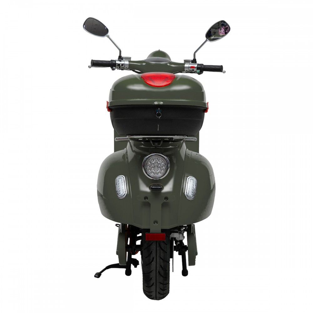 Ηλεκτρικό Μηχανάκι VINTAGE SCOOTER BOLOGNIA EV4000 Λαδί Ματ 4500W