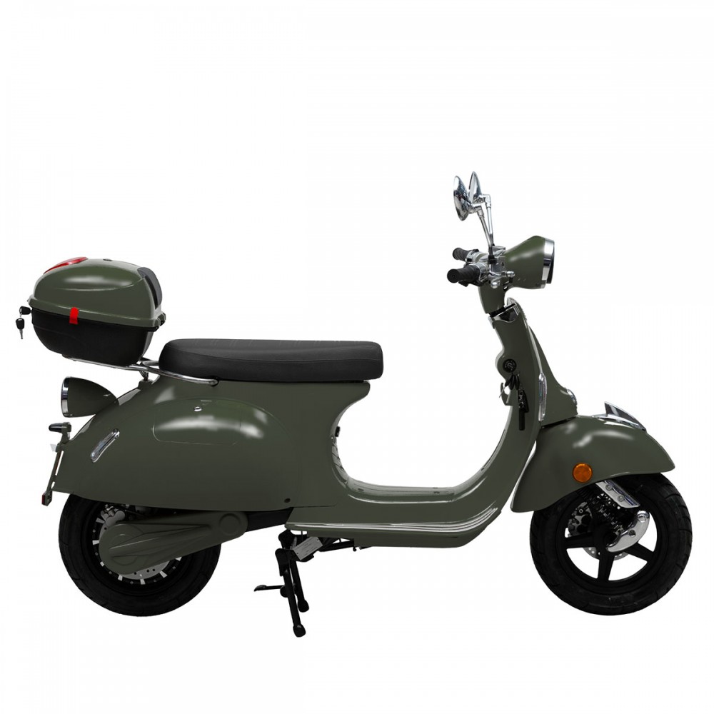Ηλεκτρικό Μηχανάκι VINTAGE SCOOTER BOLOGNIA EV4000 Λαδί Ματ 4500W