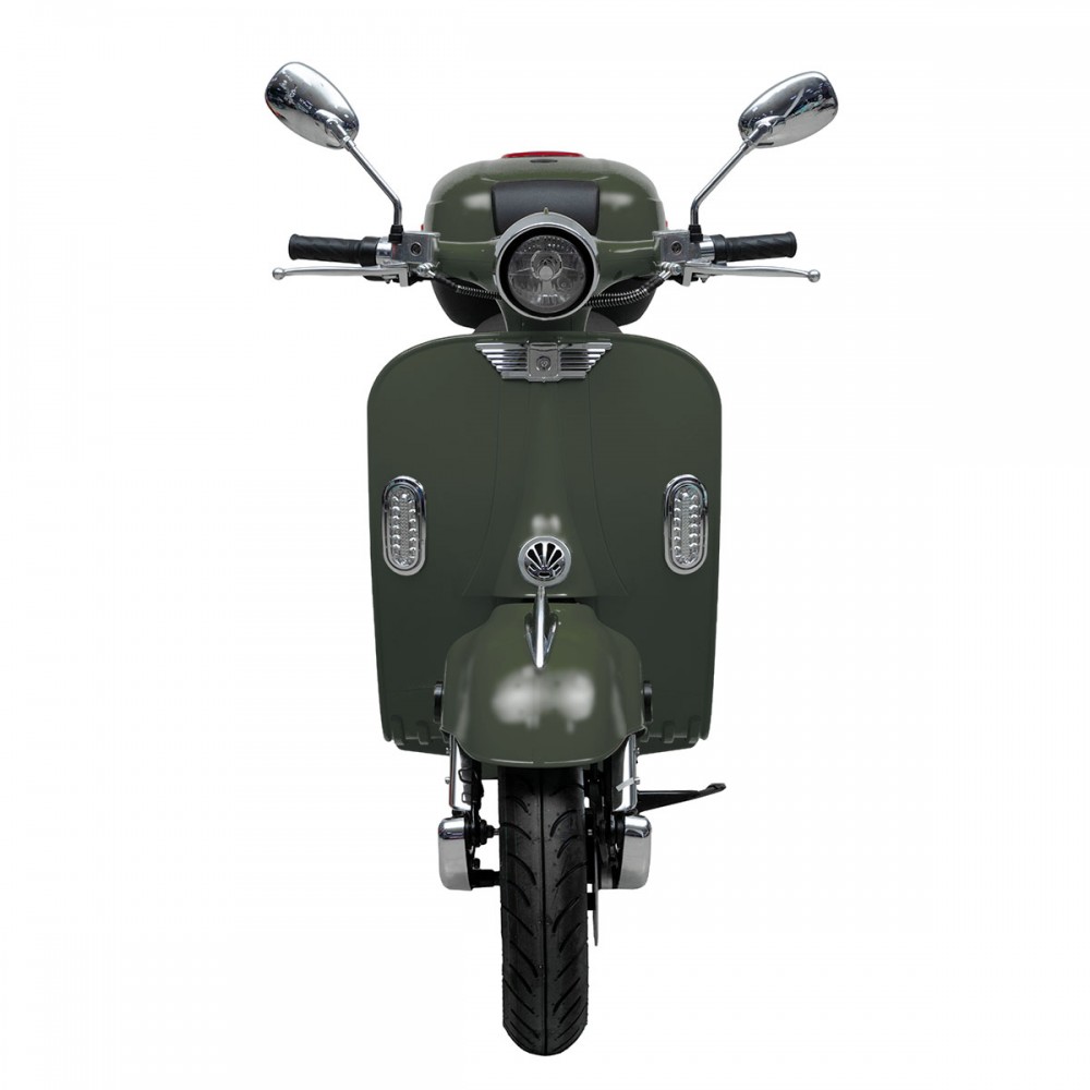Ηλεκτρικό Μηχανάκι VINTAGE SCOOTER BOLOGNIA EV4000 Λαδί Ματ 4500W