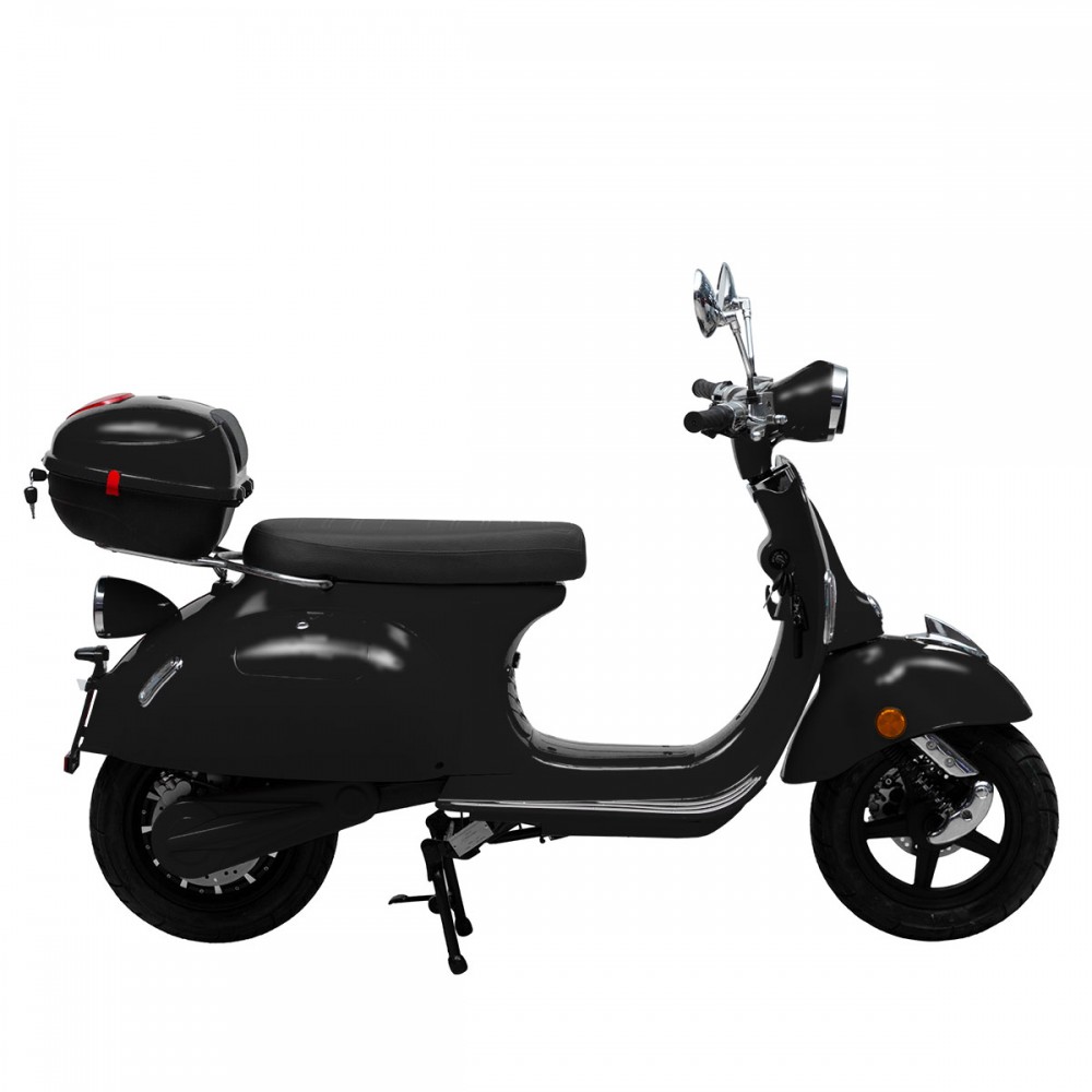 Ηλεκτρικό Μηχανάκι VINTAGE SCOOTER BOLOGNIA EV4000 Μαύρο Ματ 4500W