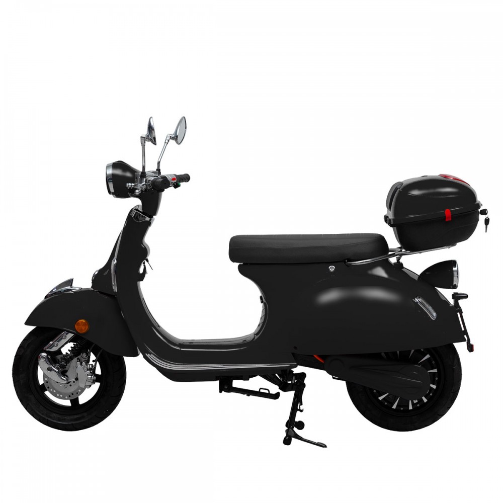 Ηλεκτρικό Μηχανάκι VINTAGE SCOOTER BOLOGNIA EV4000 Μαύρο Ματ 4500W