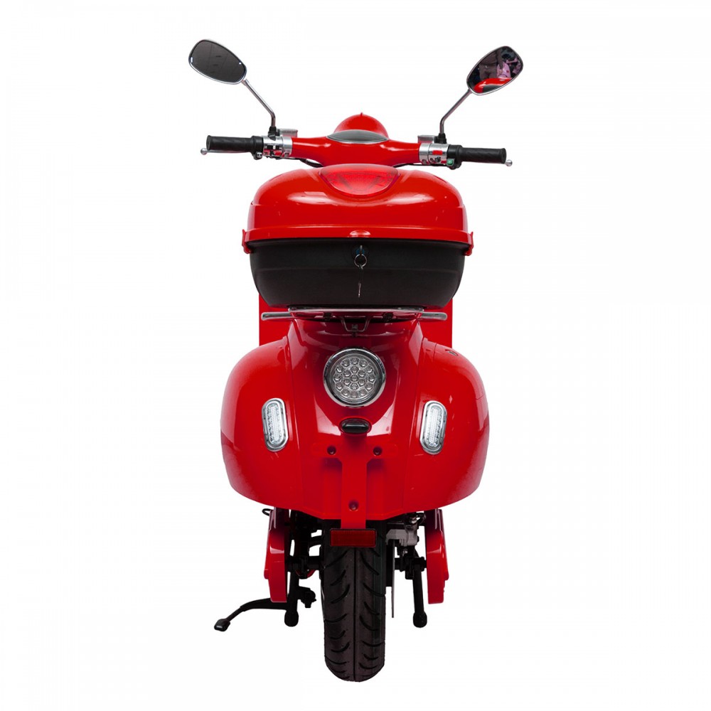Ηλεκτρικό Μηχανάκι VINTAGE SCOOTER BOLOGNIA EV4000 Κόκκινο 4500W