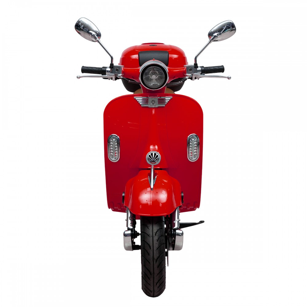 Ηλεκτρικό Μηχανάκι VINTAGE SCOOTER BOLOGNIA EV4000 Κόκκινο 4500W
