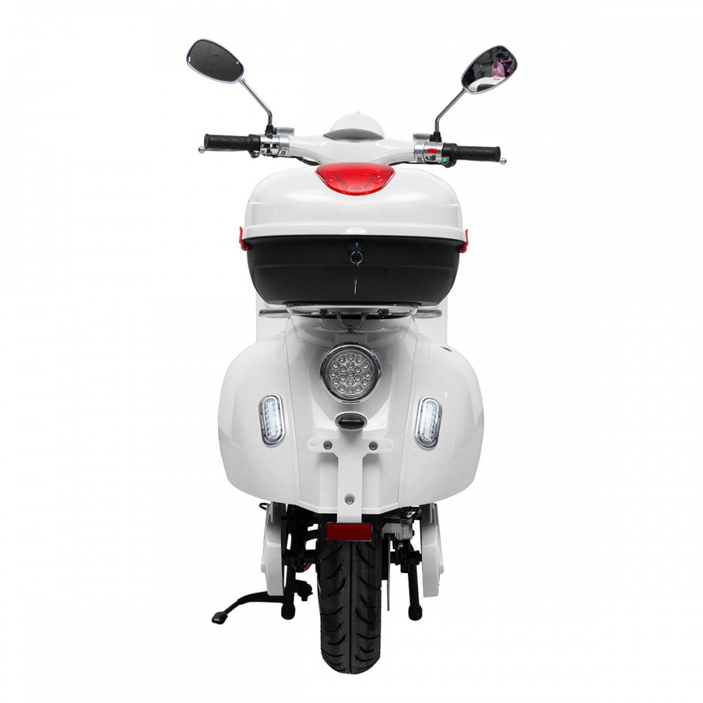Ηλεκτρικό Μηχανάκι VINTAGE SCOOTER BOLOGNIA EV4000 Λευκό 4500W