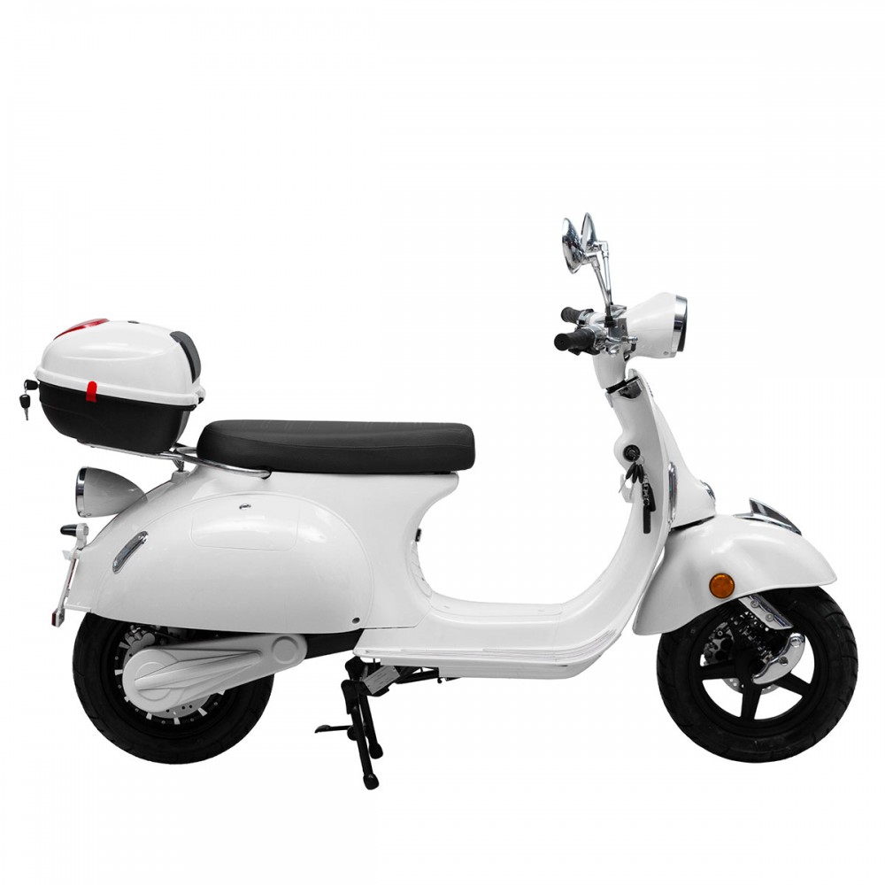 Ηλεκτρικό Μηχανάκι VINTAGE SCOOTER BOLOGNIA EV4000 Λευκό 4500W