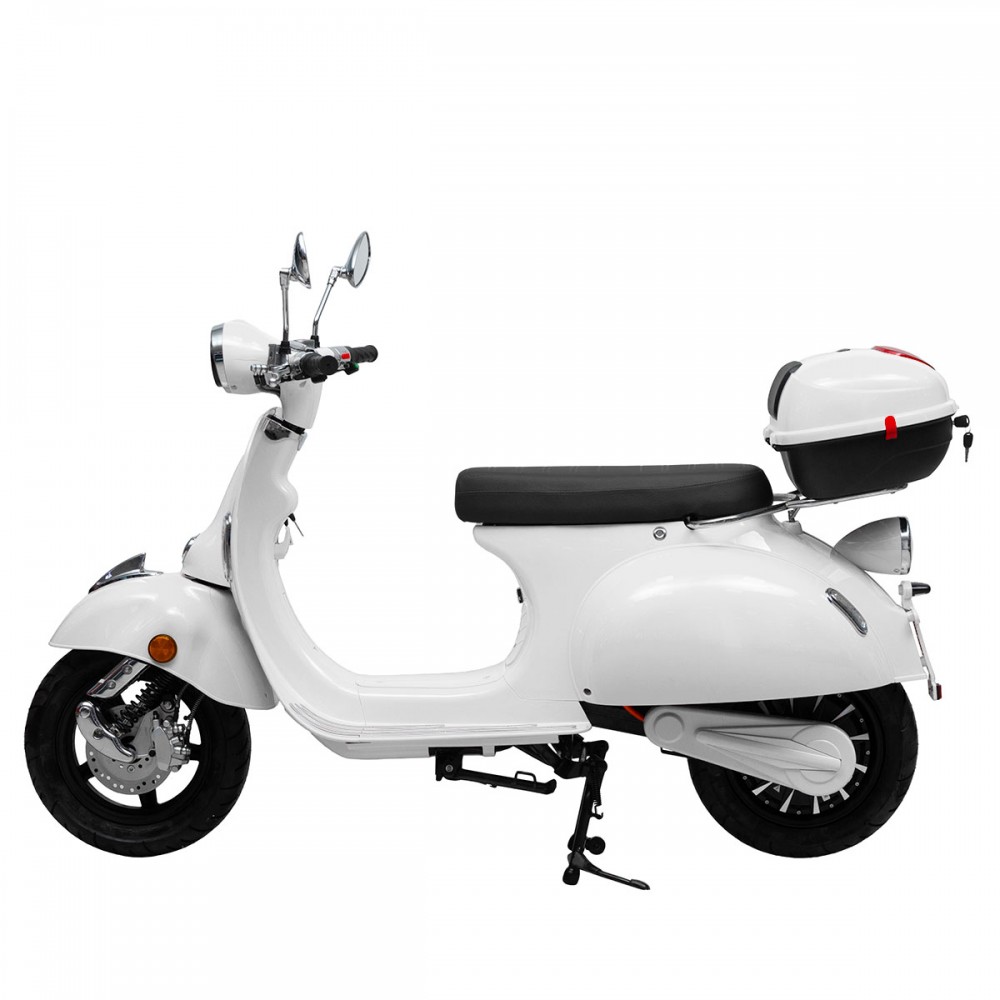 Ηλεκτρικό Μηχανάκι VINTAGE SCOOTER BOLOGNIA EV4000 Λευκό 4500W