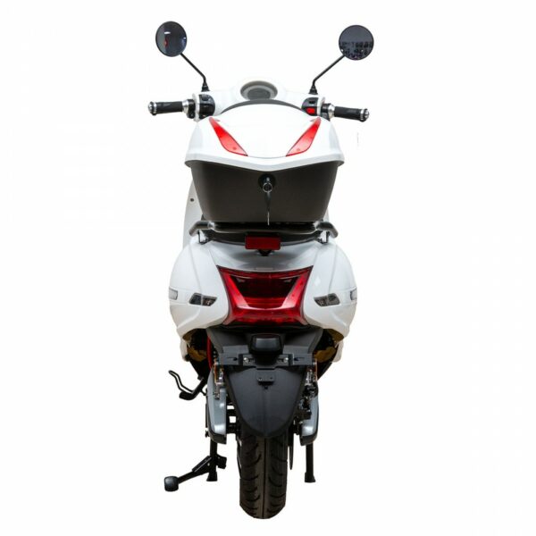 ΗΛΕΚΤΡΙΚΟ ΜΗΧΑΝΑΚΙ ELECTRIC SCOOTER URANUS 3000W ΛΕΥΚΟ ΜΕ ΔΙΠΛΗ ΜΠΑΤΑΡΙΑ