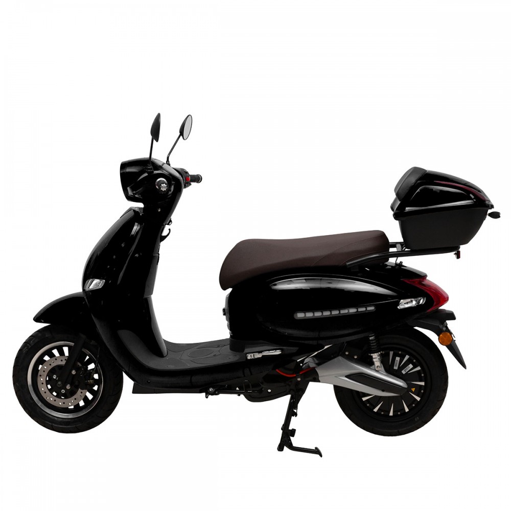 ΗΛΕΚΤΡΙΚΟ ΜΗΧΑΝΑΚΙ ELECTRIC SCOOTER URANUS 3000W ΜΑΥΡΟ ΜΕ ΔΙΠΛΗ ΜΠΑΤΑΡΙΑ