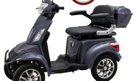 ΤΕΤΡΑΚΥΚΛΟ ΗΛΕΚΤΡΙΚΟ SCOOTER T408 QUATER ΓΚΡΙ