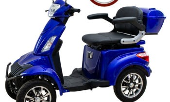 ΤΕΤΡΑΚΥΚΛΟ ΗΛΕΚΤΡΙΚΟ SCOOTER T408 QUATER ΜΠΛΕ