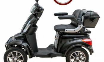ΤΕΤΡΑΚΥΚΛΟ ΗΛΕΚΤΡΙΚΟ SCOOTER T408 QUATER ΜΑΥΡΟ