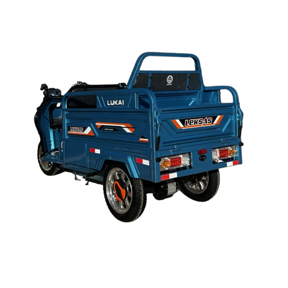 ΗΛΕΚΤΡΙΚΟ ΤΡΙΚΥΚΛΟ ΜΕ ΚΑΡΟΤΣΑ LUKAI CARGO ΜΠΛΕ