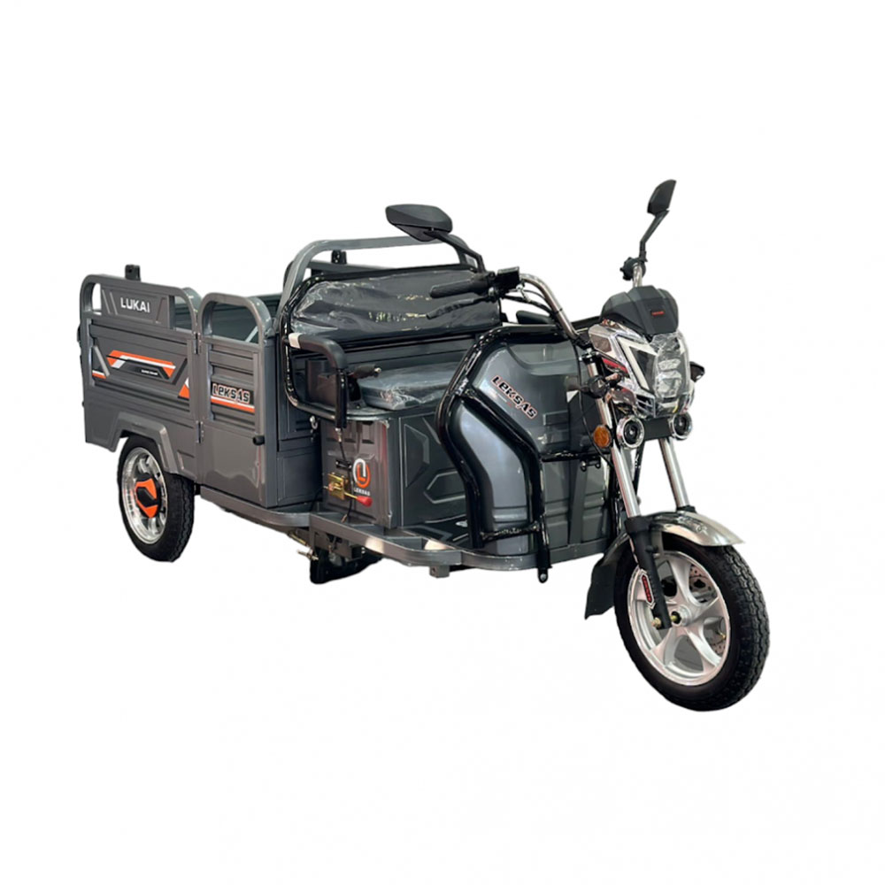ΗΛΕΚΤΡΙΚΟ ΤΡΙΚΥΚΛΟ ΜΕ ΚΑΡΟΤΣΑ LUKAI CARGO ΓΚΡΙ