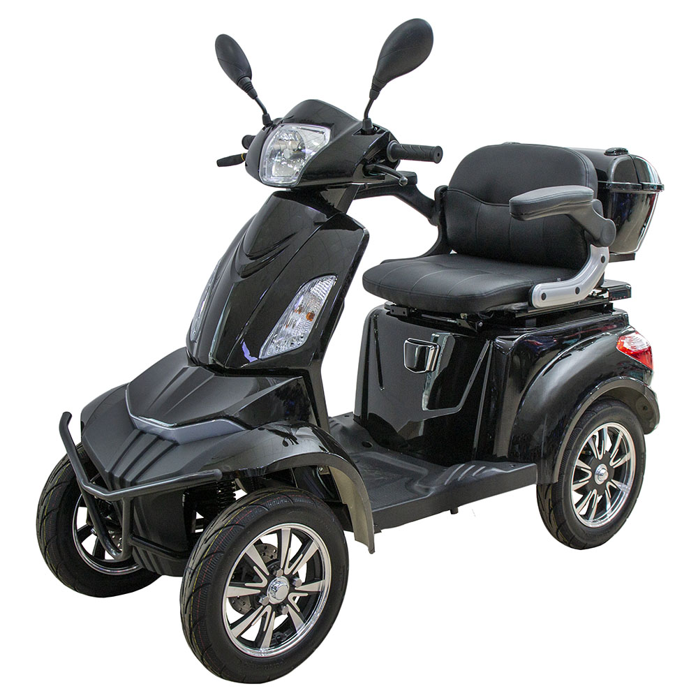 ΤΕΤΡΑΚΥΚΛΟ ΗΛΕΚΤΡΙΚΟ SCOOTER T408 QUATER ΜΑΥΡΟ