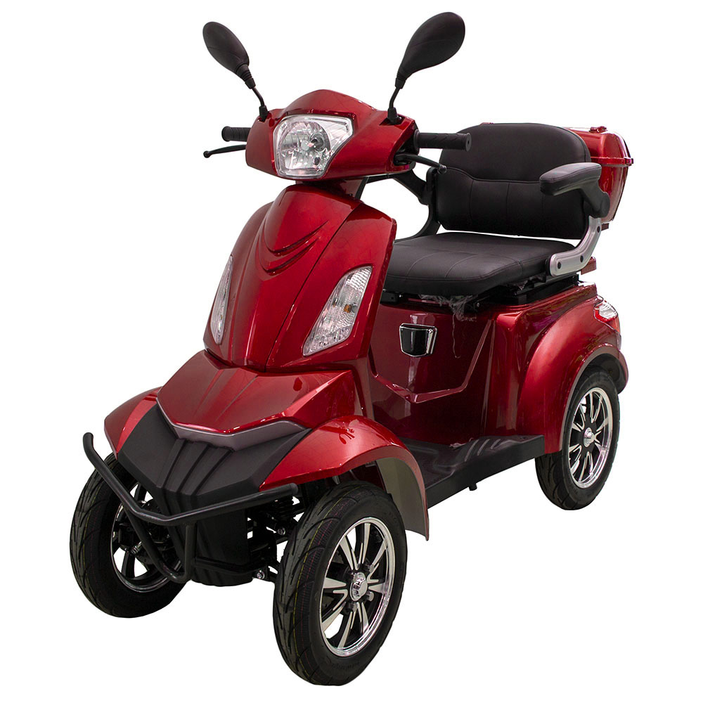 ΤΕΤΡΑΚΥΚΛΟ ΗΛΕΚΤΡΙΚΟ SCOOTER T408 QUATER ΚΟΚΚΙΝΟ
