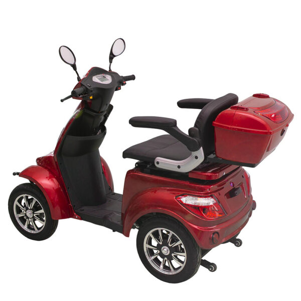 ΤΕΤΡΑΚΥΚΛΟ ΗΛΕΚΤΡΙΚΟ SCOOTER T408 QUATER ΚΟΚΚΙΝΟ