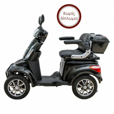 ΤΕΤΡΑΚΥΚΛΟ ΗΛΕΚΤΡΙΚΟ SCOOTER T408 QUATER ΜΑΥΡΟ