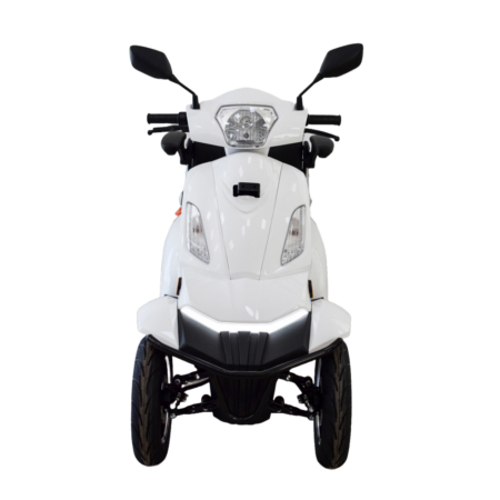ΤΕΤΡΑΚΥΚΛΟ ΗΛΕΚΤΡΙΚΟ SCOOTER T408 QUATER ΛΕΥΚΟ